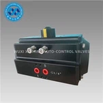 Teljes fekete alumínium fogasléces pneumatikus működtető