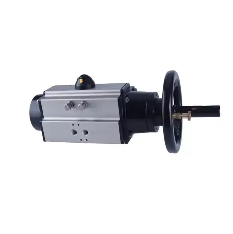 High Efficiency Air Single And Double Acting Air Handwheel Pneumatic Actuator