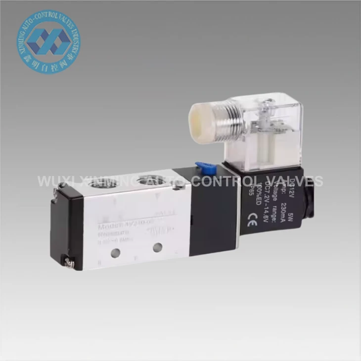 Pneumatikus mágnesszelep 5 út 2- Pozícióvezérlés Air 12V 24V 220V