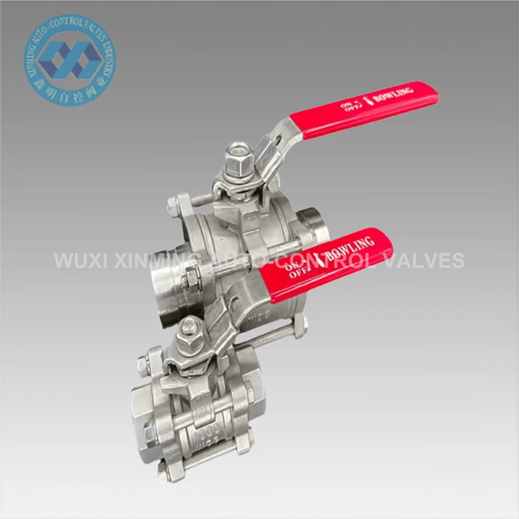 Pneumatic Stainless Steel 304 316 Ball Valve